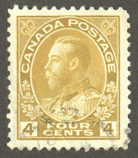 Canada Scott 110 Used VF - Click Image to Close